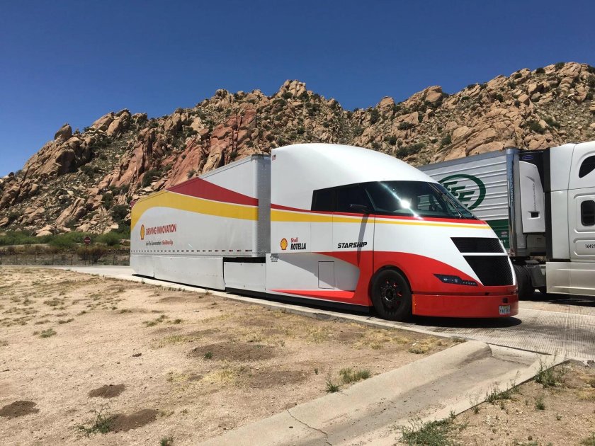 Starship грузовик Shell Truck