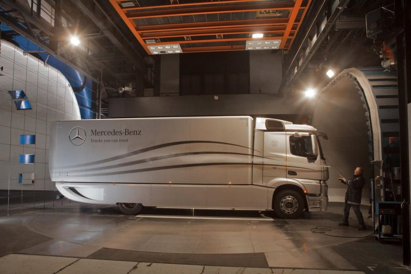 Mercedes aerodynamic Trailer