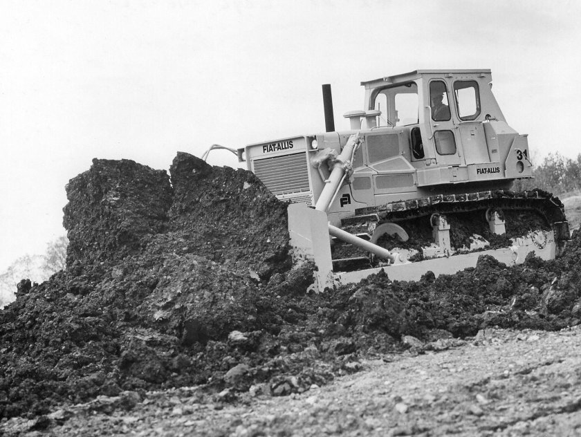 Фиат Аллис бульдозер