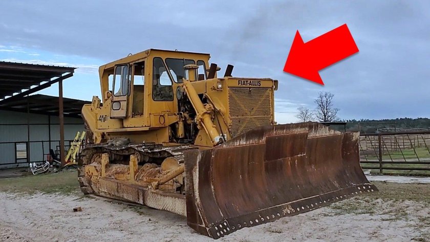 Бульдозер Фиат Аллис БАМ