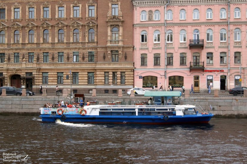 Теплоход Фонтанка