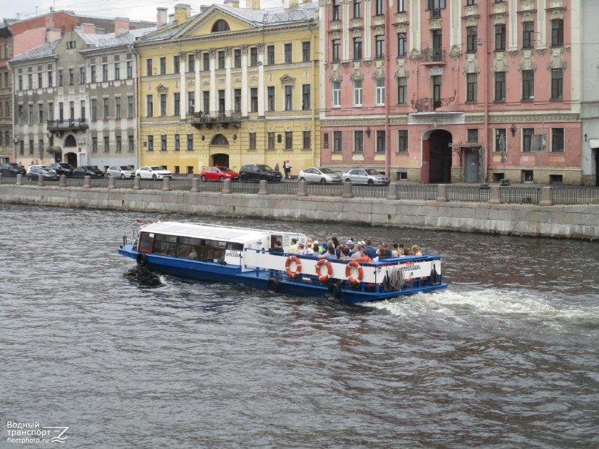 Фонтанка Тип речных судов