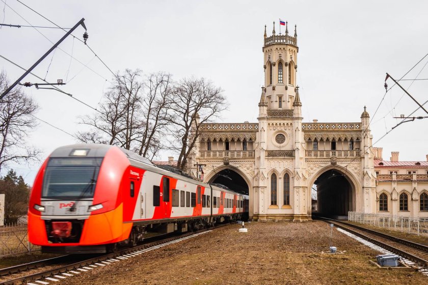 Жд станция новый петергоф