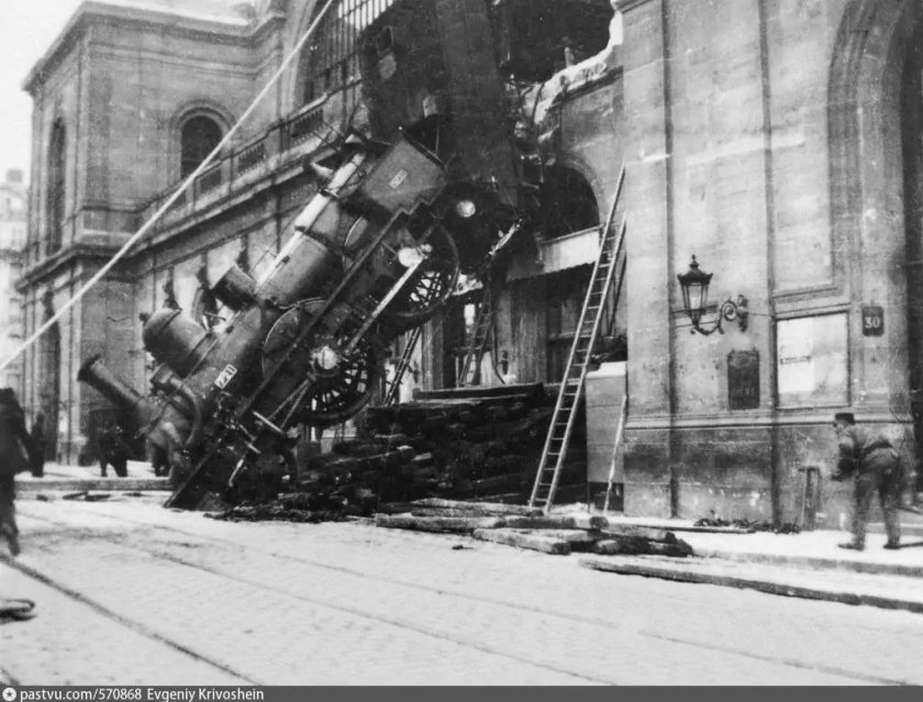 Вокзал Монпарнас 1895