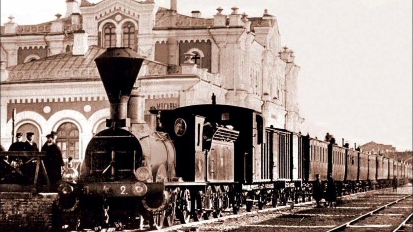 Царский поезд на Николаевской железной дороге