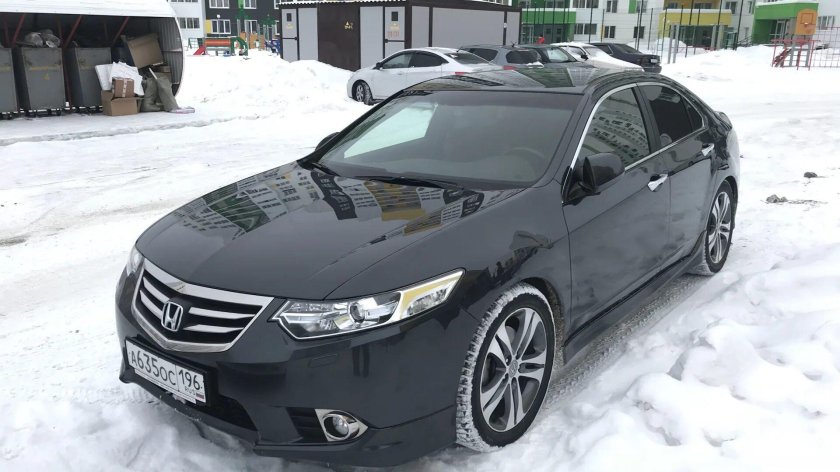 Honda Accord 8 темно серый
