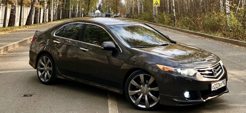 Хонда Аккорд 8 серый