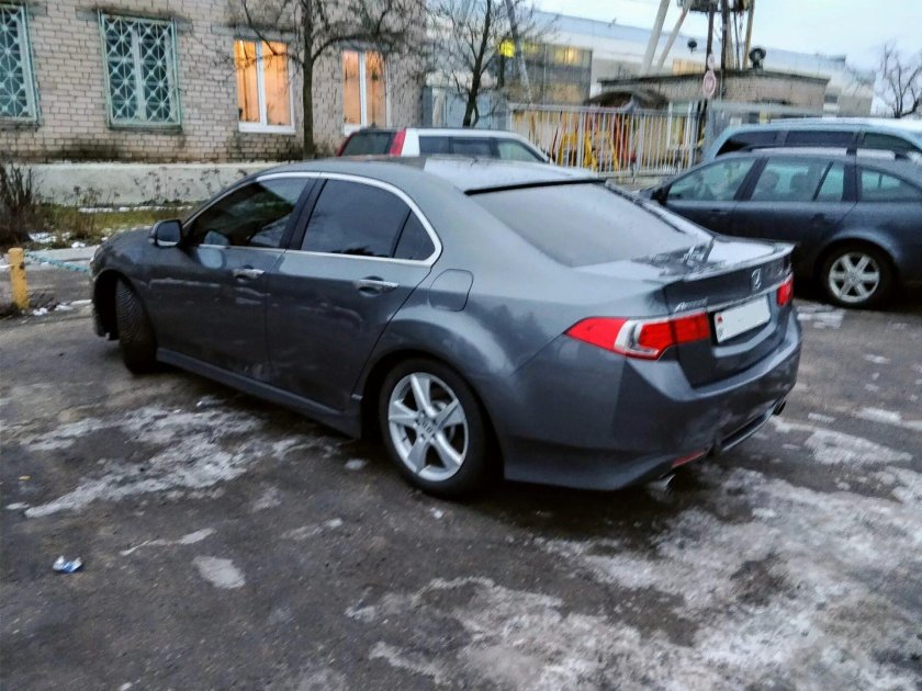 Honda Accord 8 Type s черный