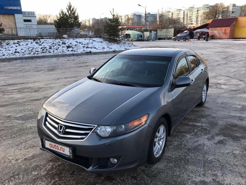 Хонда Аккорд 2008 серая