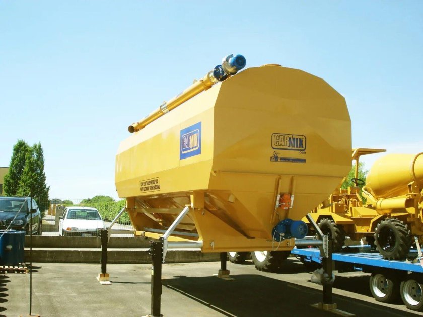 Горизонтальный силос METAX