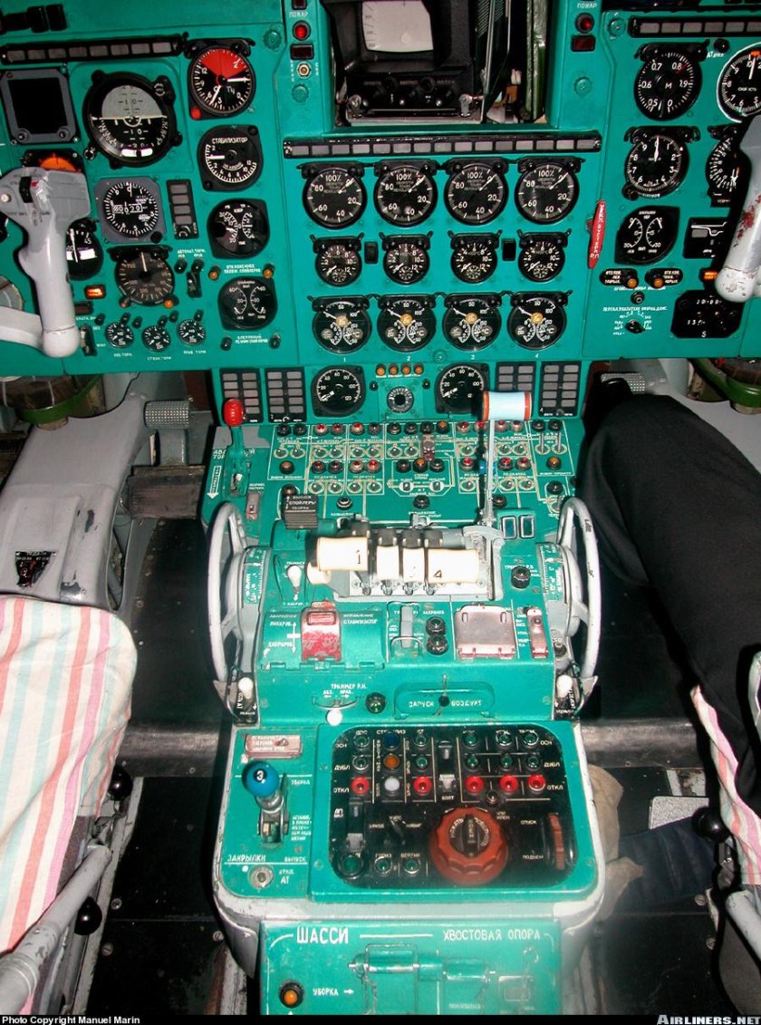 Ил-62 кабина
