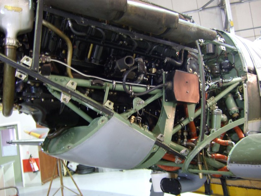 Spitfire engine