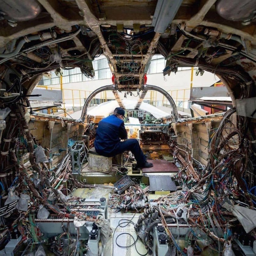 Ту-160 внутри