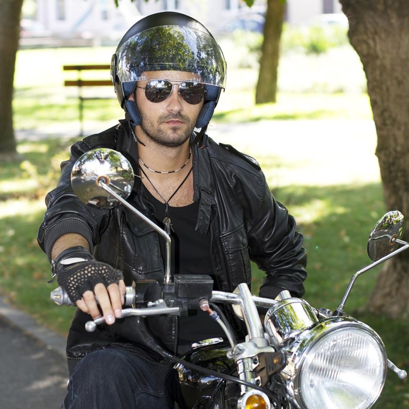 Шлем байкера