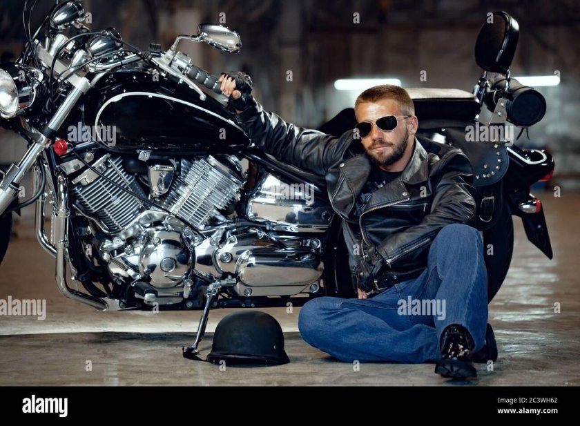 Мотоцикл байкер