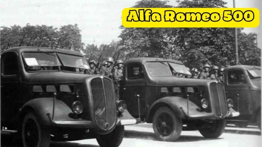 Alfa Romeo 500 грузовик