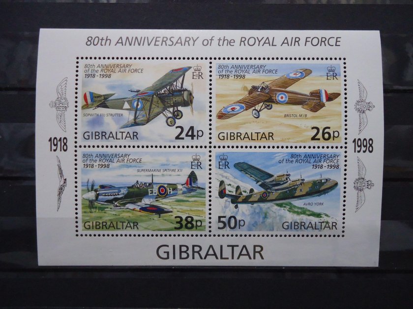 Почтовые марки гибралтар