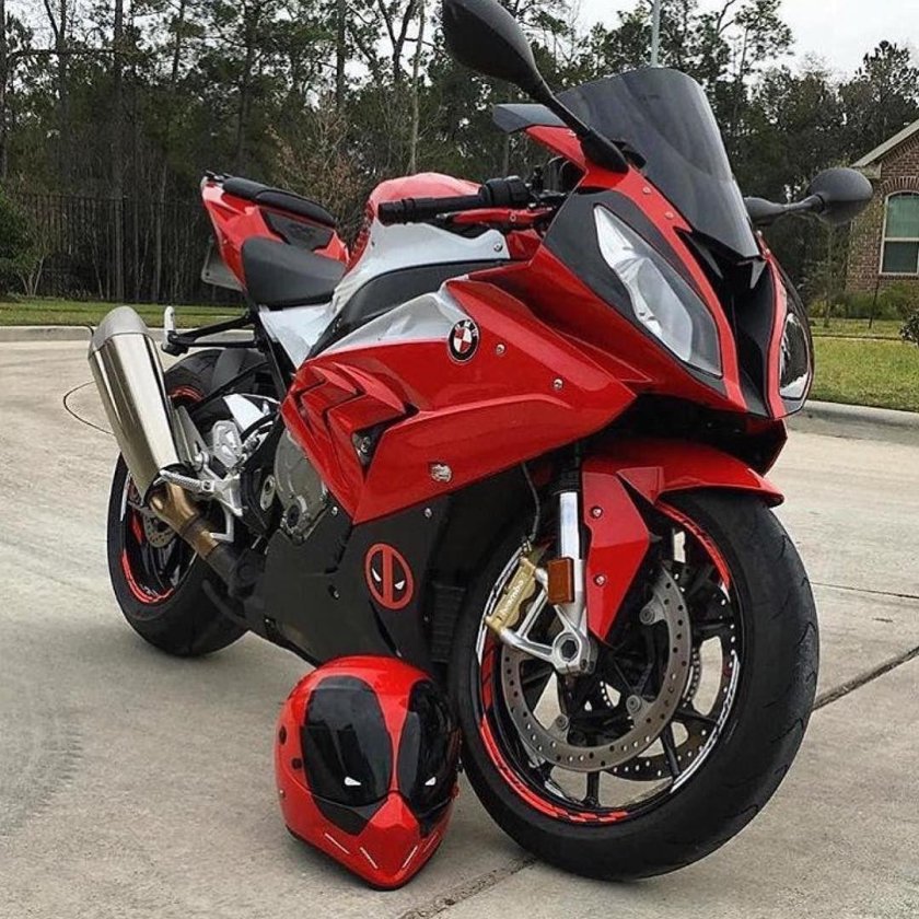 Мотоцикл Дэдпула