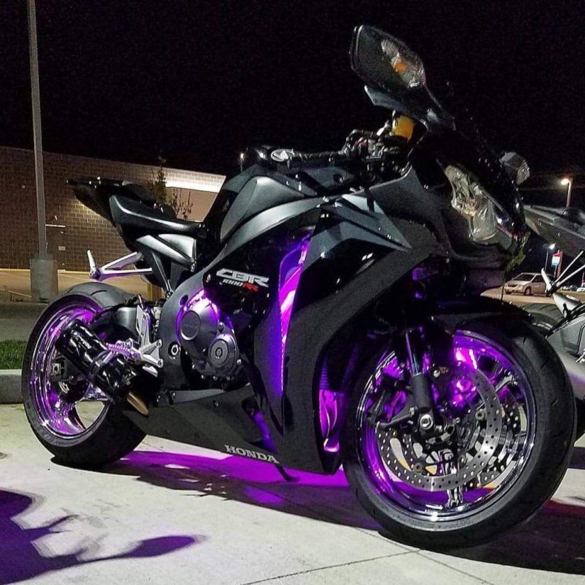 Honda cbr600rr фиолетовый