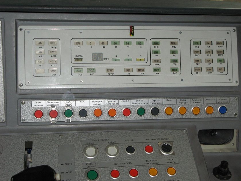 Пульт машиниста 81-740