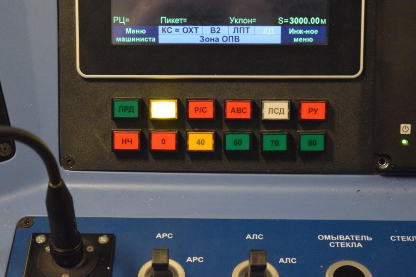 Пульт машиниста 81-780