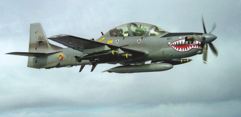 Штурмовики EMB 314 super Tucano