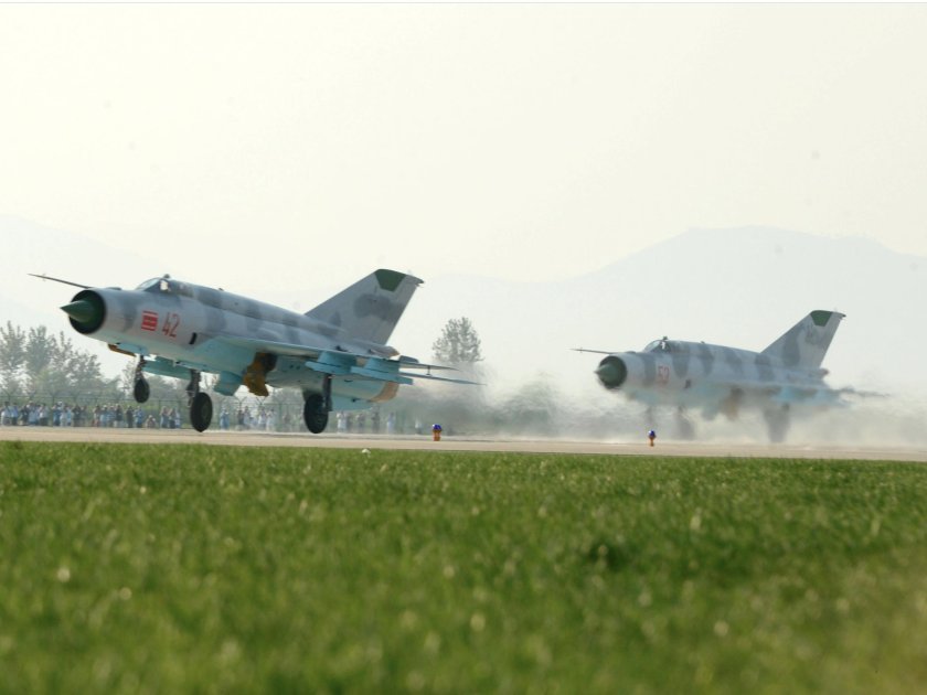 Миг-21 ВВС КНДР