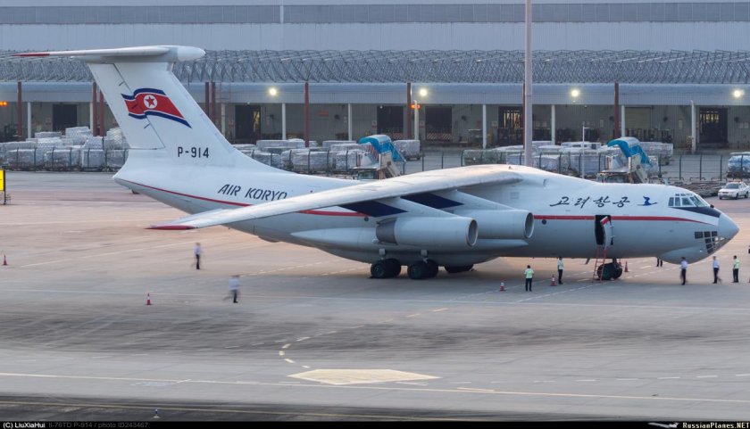 Ил 76 Air Koryo