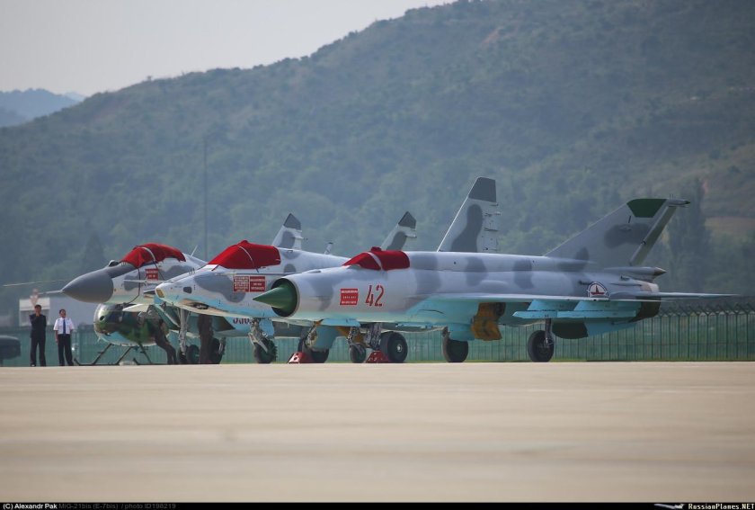 Миг-21 ВВС КНДР