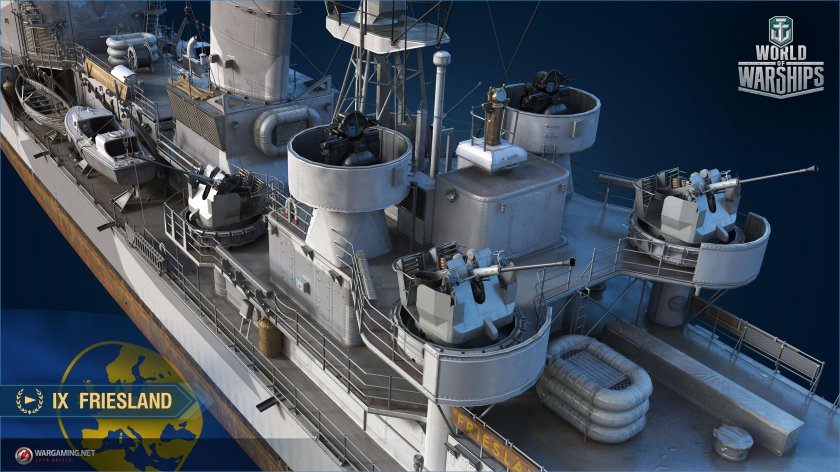 Friesland эсминец
