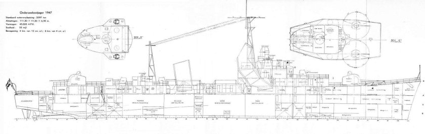 Чертежи эсминцев