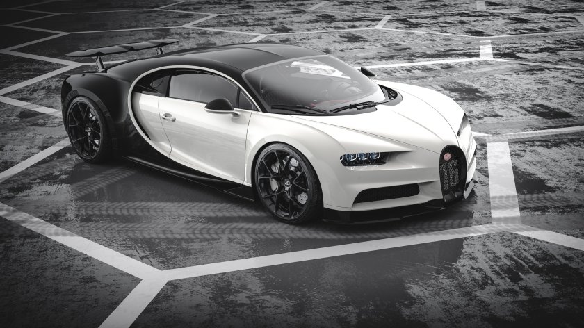 Bugatti Chiron White