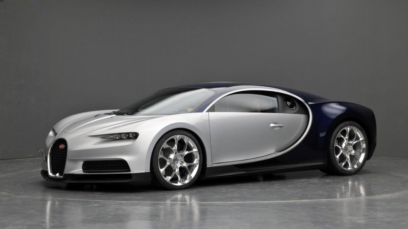 Бугатти ЧИРОН белая