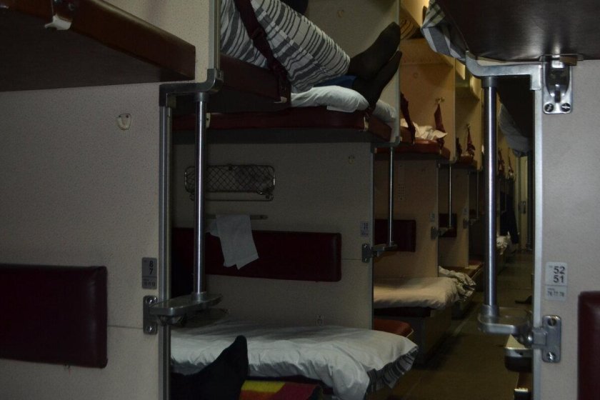 Верхняя боковая полка РЖД 2022