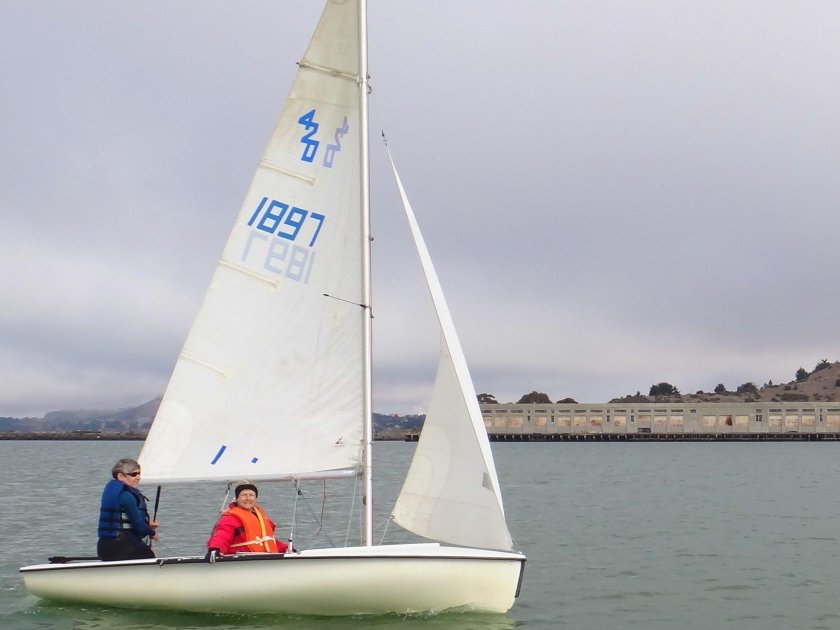 Швертбот 420