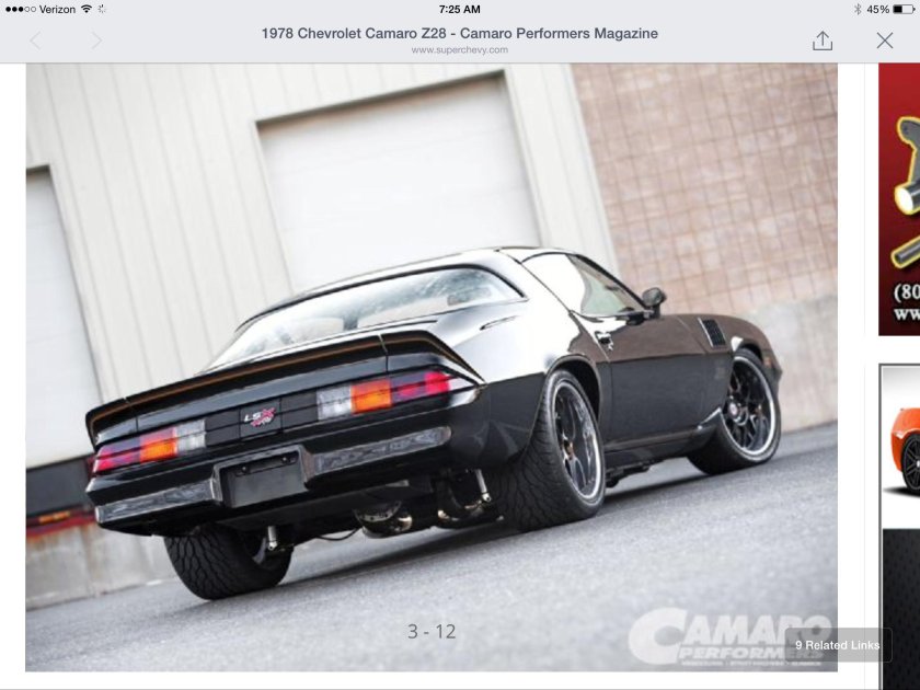 Chevrolet Camaro 1978