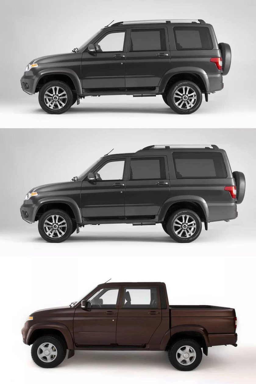 УАЗ Патриот пикап удлиненный