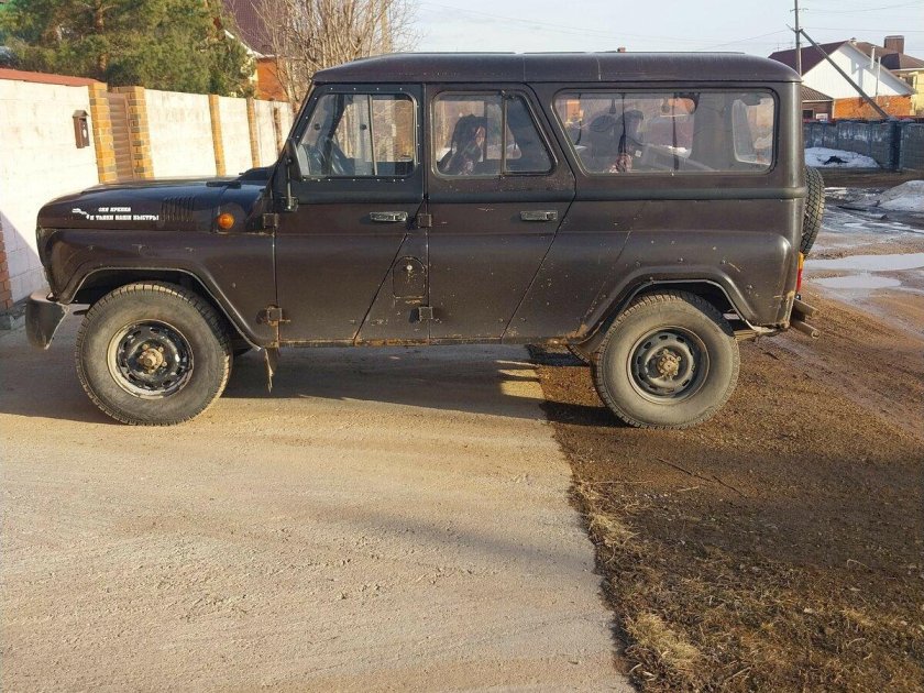 Уаз хантер 315195 чёрный