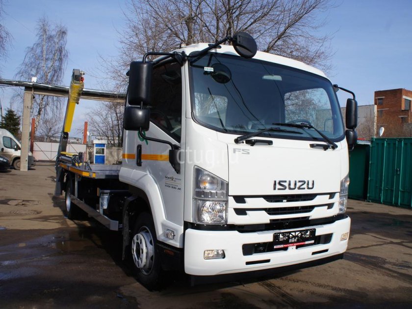 Isuzu nqr90 мусоровоз
