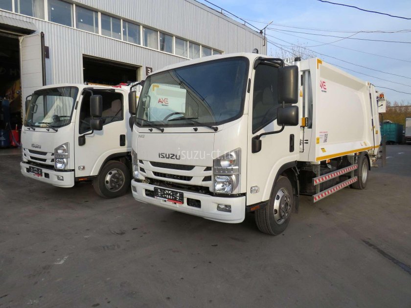 Isuzu Elf 9.5 мусоровоз