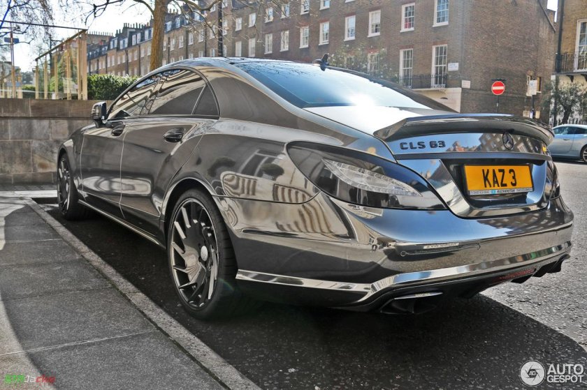 Мерседес CLS 63 AMG хром