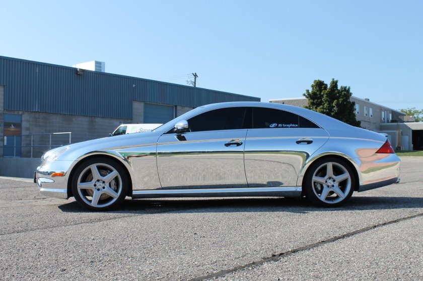 Винилы на Mercedes CLS