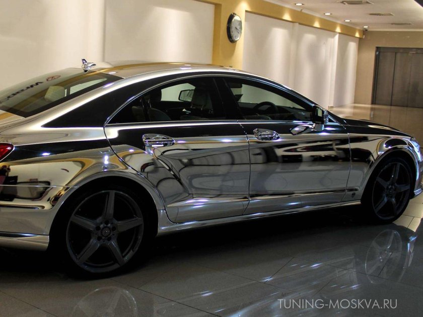 Мерседес CLS 63 AMG хром