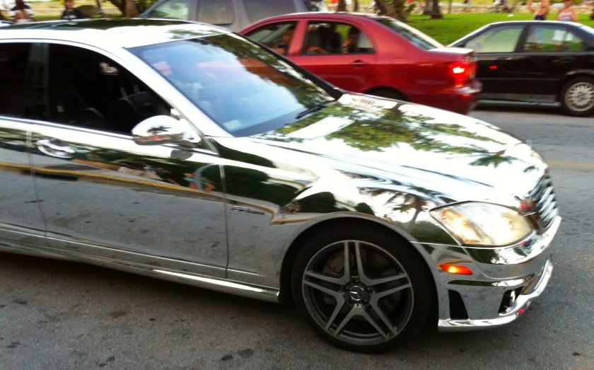 Мерседес хром