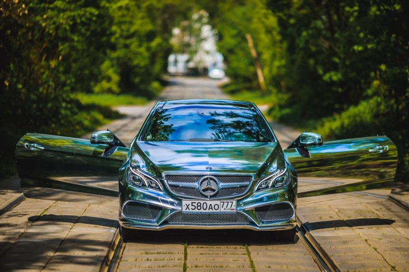 Изумрудный Мерседес ЦЛ