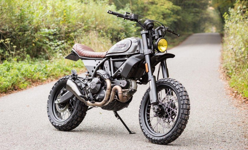 Дукати скремблер мотоцикл