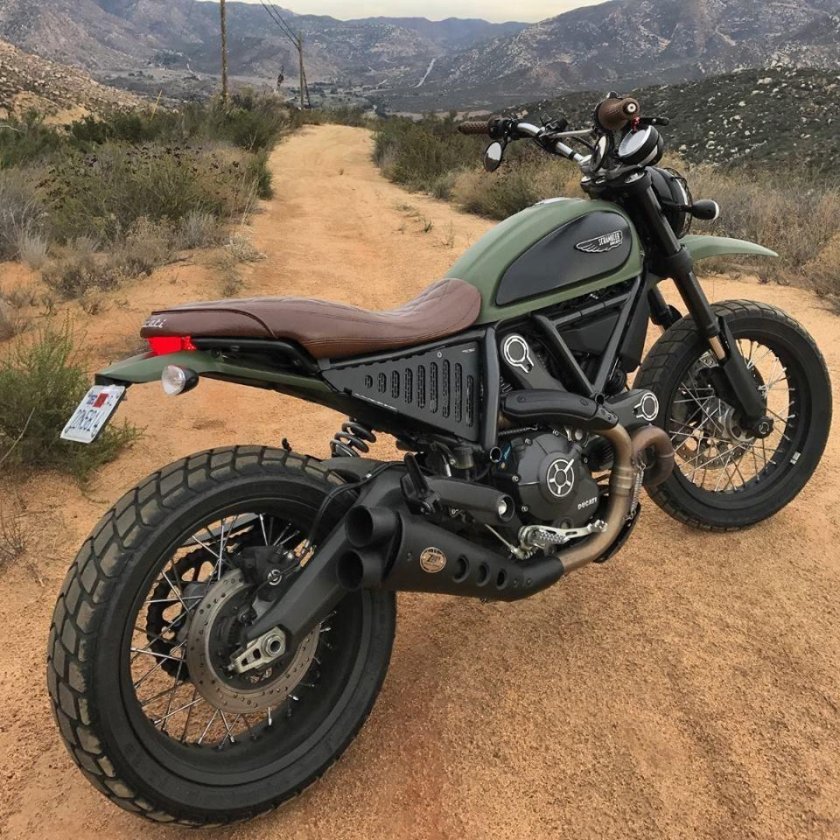 Moto Custom скремблер