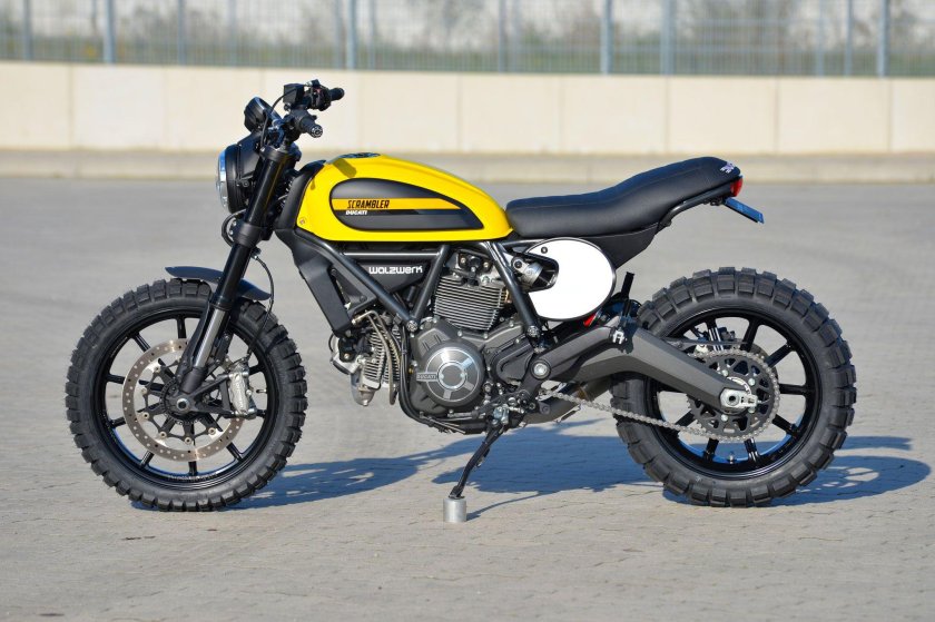 Дукати Скрамблер Найт шифт