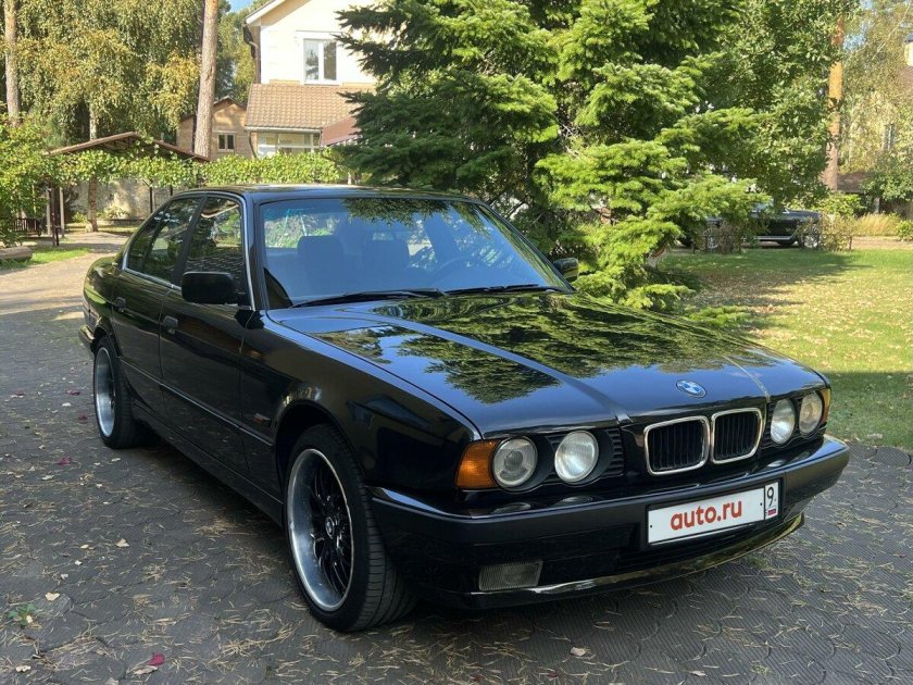 Бмв е34 черная
