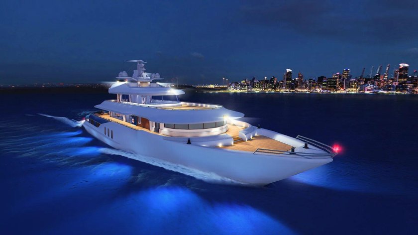 Яхта Лотус в Дубае